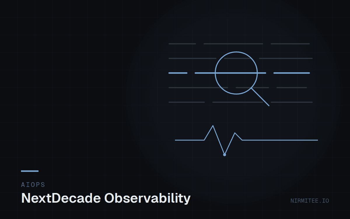 NextDecade Observability — stylized cover art